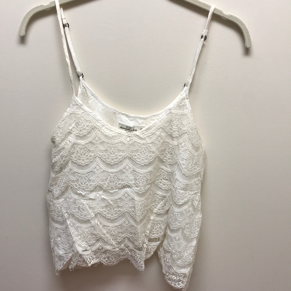 Delicate lace tank